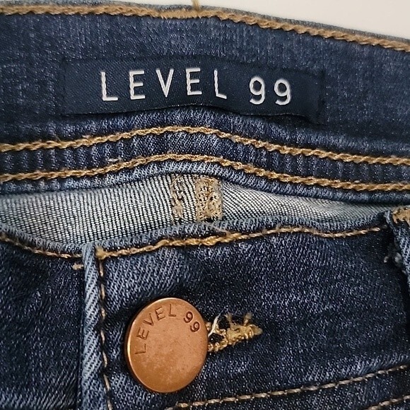 LEVEL 99 Tanya High Waist Skinny Jeans size 28 - Picture 8 of 10